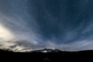 Alessia Scarso astrofotografa astrofotografia vulcano Etna eclissi di luna cielo stellato paesaggio notturno