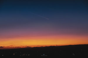 Alessia Scarso astrofotografa astrofotografia aereo modica tramonto crepuscolo